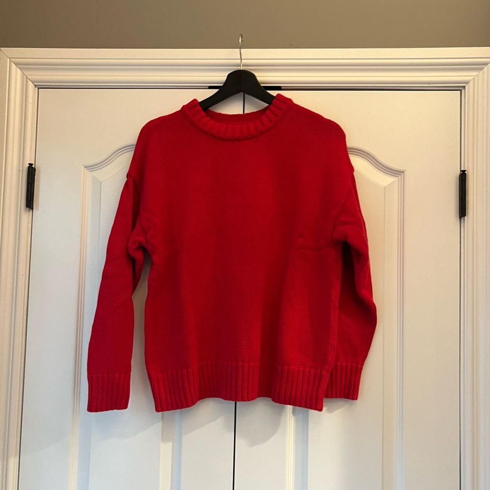 Gap Relaxed-fit Red Women's Sweater
